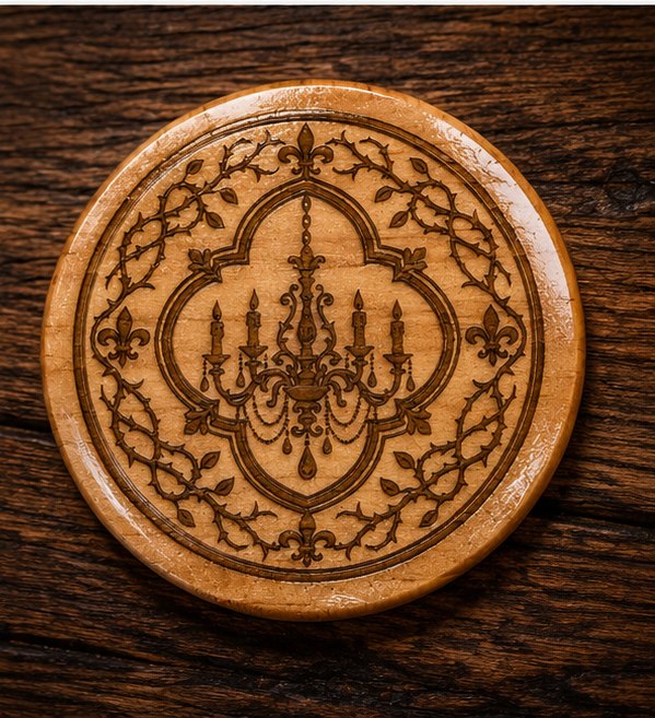 Chandelier coaster