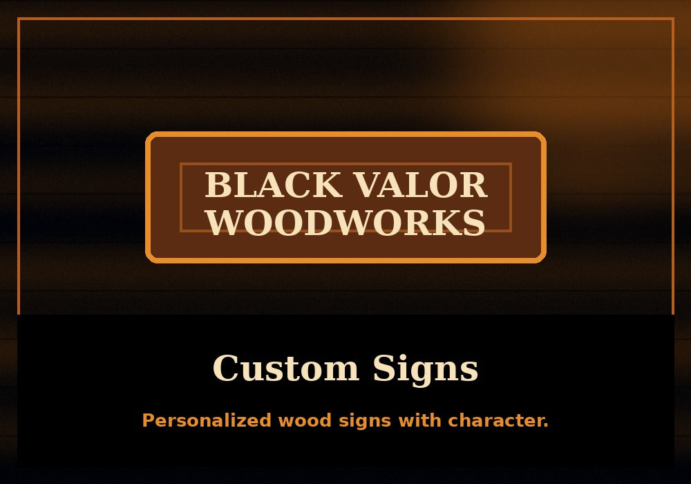 Custom signs