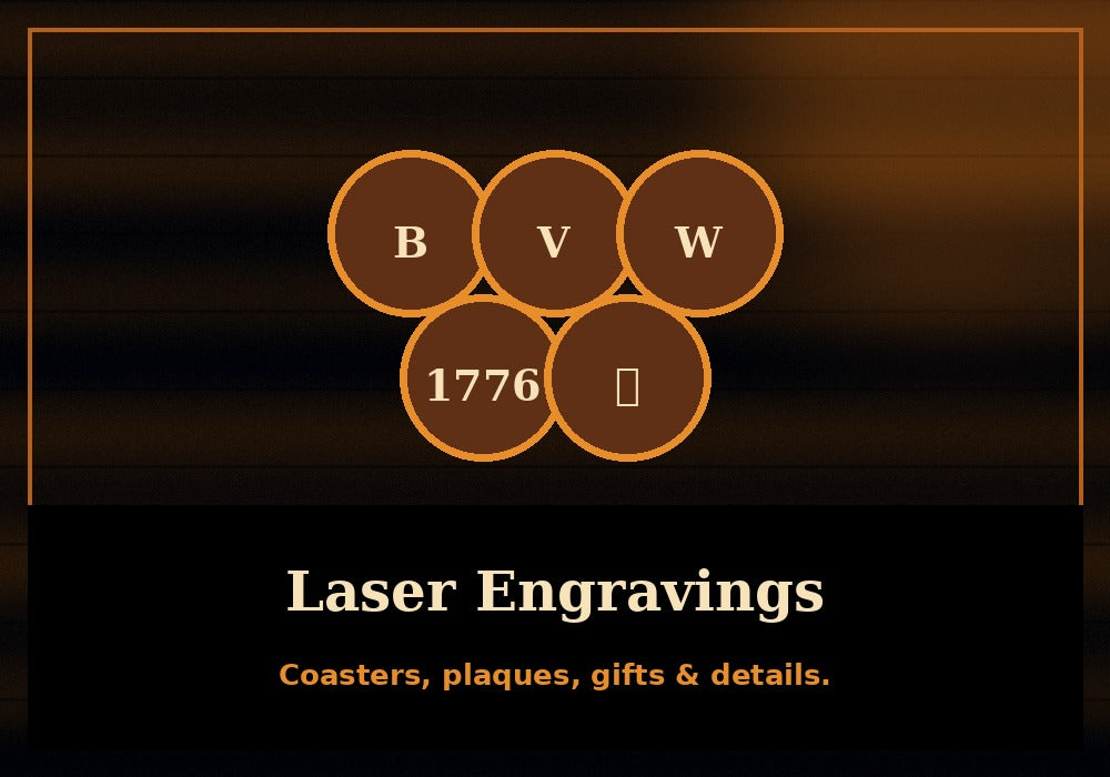 Laser engravings